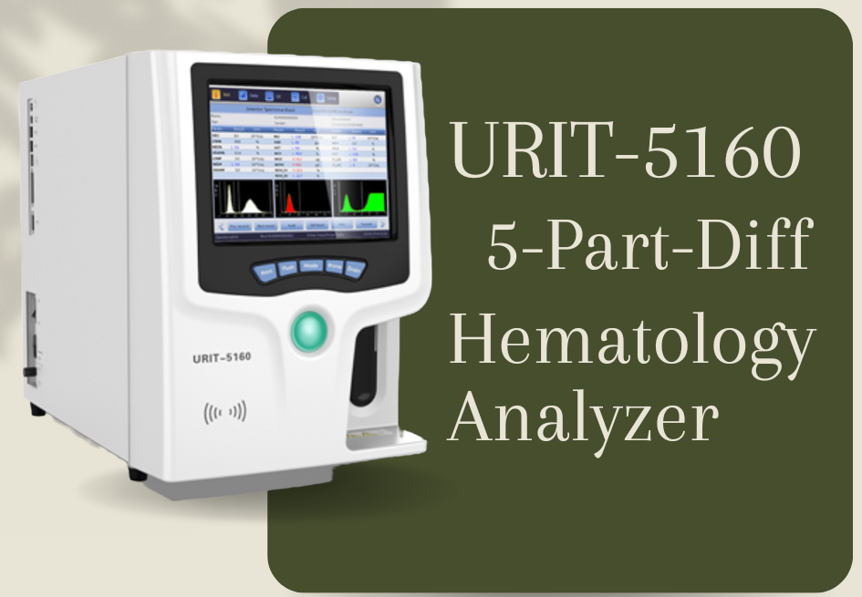 URIT 5160 - 5 PART HEMATOLOGY ANALYZER