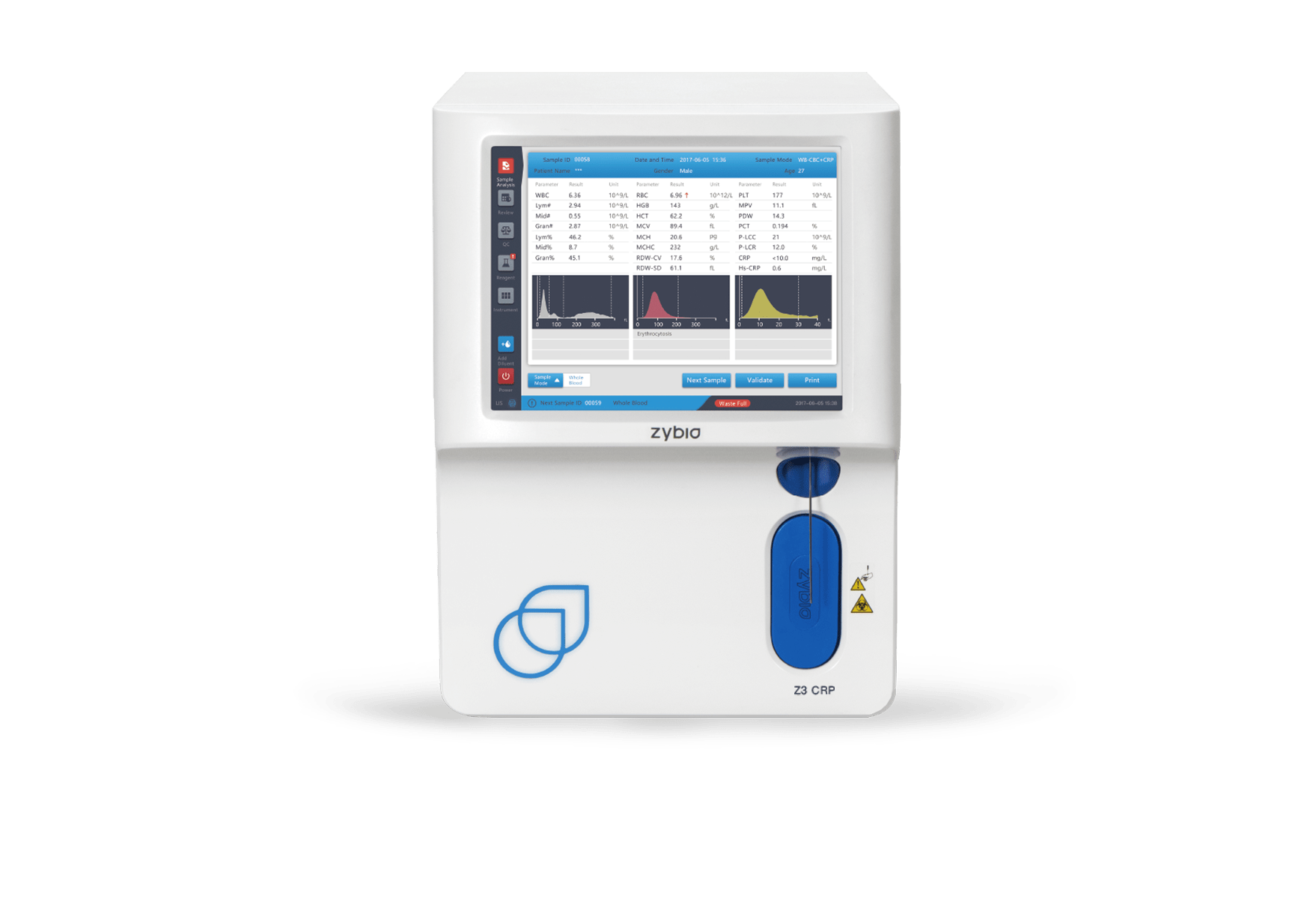 Z3 CRP - 3 PART HEMATOLOGY ANALYZER