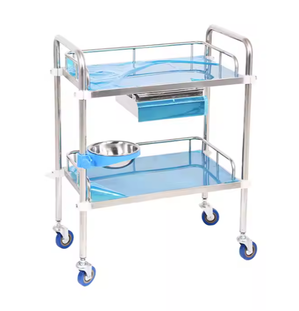 Medical Dressing Trolley Two Shelf Medical Dressing Trolley Two Shelf