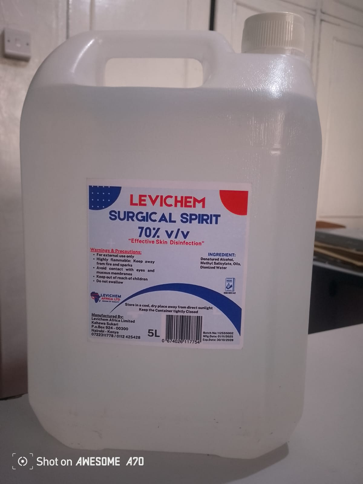 Surgical Spirit 70% vv – Effective Disinfection (4) Surgical Spirit 70% vv – Effective Disinfection